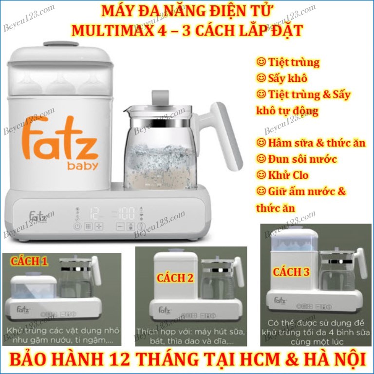 MULTIMAX 4 - Máy đa năng điện tử Fatzbaby - Fatz FB9001TN Multimak 4