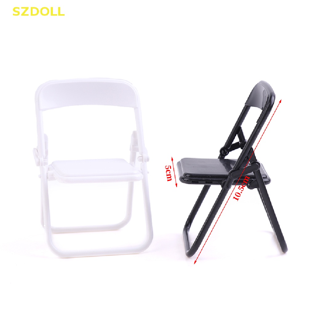 Mô Hình Ghế Xếp Mini Trang Trí Nhà Búp Bê Tỉ Lệ 1: 12