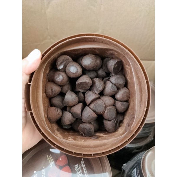 Socola tươi nama 408g sẽ chảy khi nhiệt độ trên 28°C