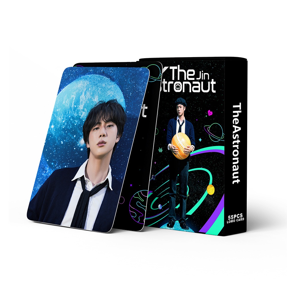 BTS JIN Album The Astronaut JUNGKOOK Me Myself Photocard Bangtan DALMAJUNG 2022 & DECO KIT JHOPE Album Lomo Card