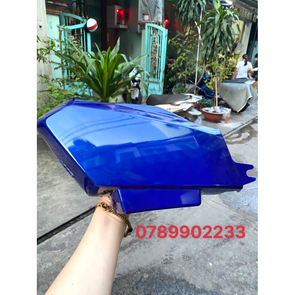 DÀN ÁO XE SUPER DREAM MÀU XANH DƯƠNG CÓ ĐÈN ĐẶC BIỆT