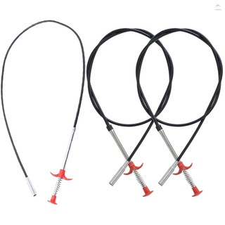 Bộ 3 dụng cụ thông tắc cống bồn rửa chén / bồn cầu tiện dụng