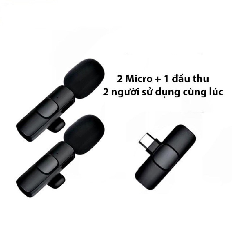 Micro Không Dây Cài Áo Lọc Tiếng Ồn