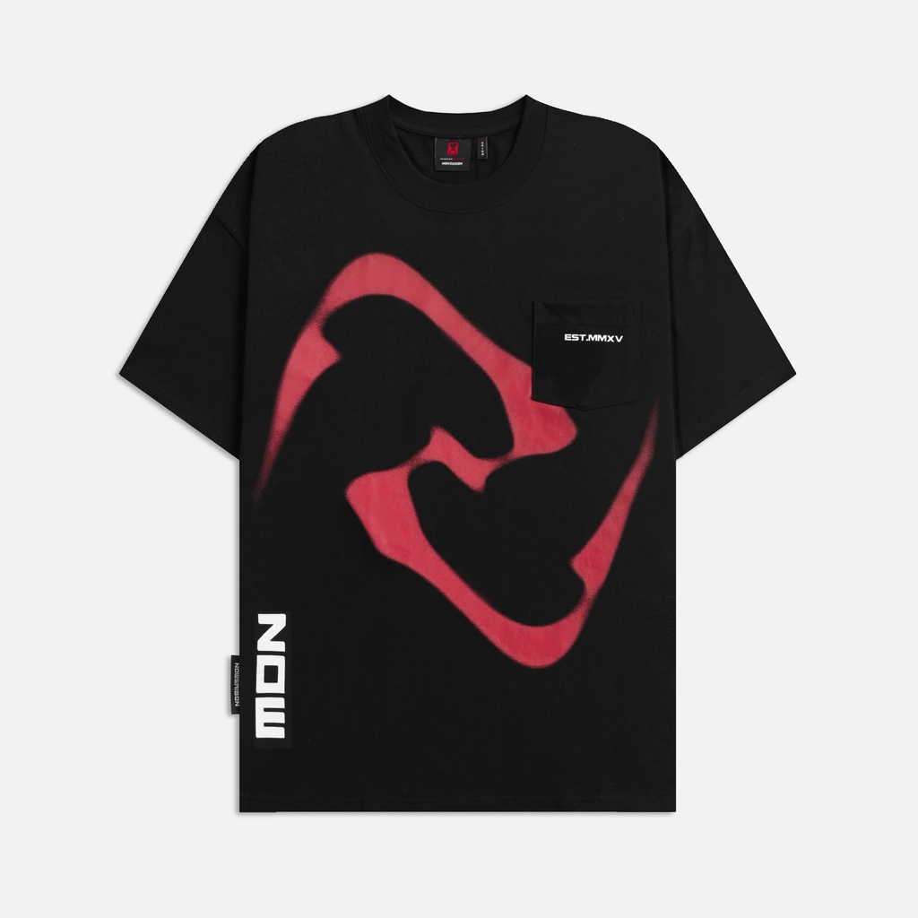 Áo thun NEEDS OF WISDOM Pocket Tee - Black - Local Brand Chính Hãng