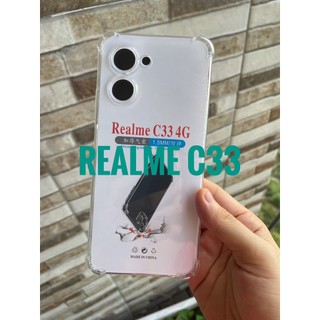 Ốp lưng Realme C33 chống sốc trong suốt 4 góc bảo vệ máy, bảo vệ camera