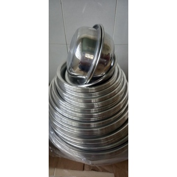 Thau nhôm loại dày Đường kính 20cm đến 50cm