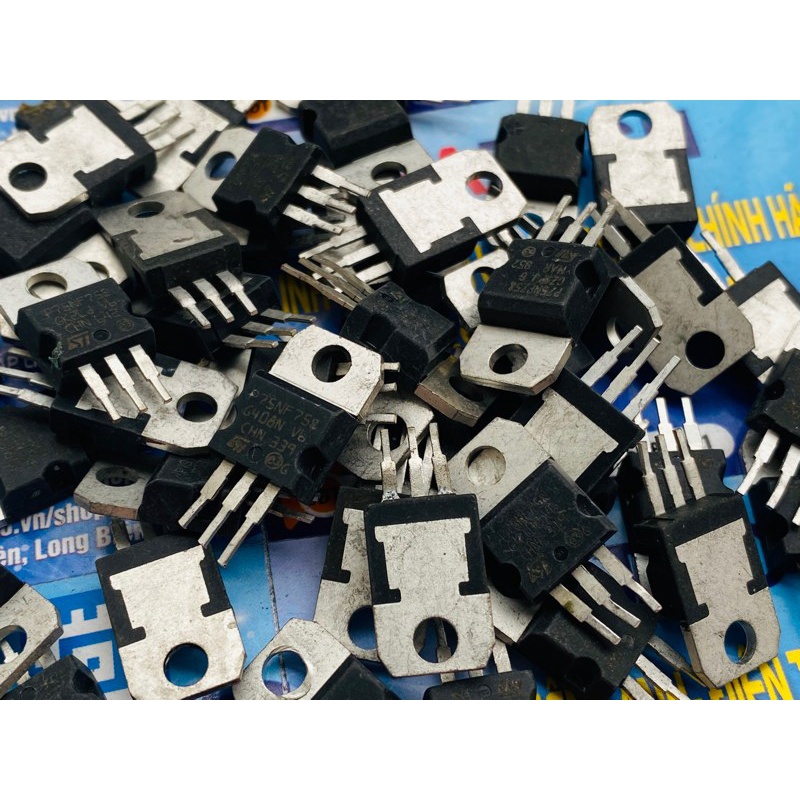 Túi 20 Chiếc Linh Kiện P75NF758MOSFET N CH 75V 78A TO-220 (Tháo Máy)