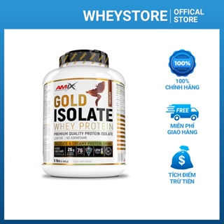 Sữa tăng cơ bắp Amix Gold Isolate Whey Protein 5lbs Chính Hãng