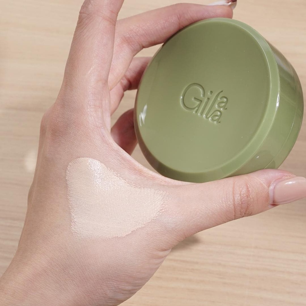 Phấn Nước Kiềm Dầu, Che Phủ Cao Gilaa Vegan Super Cover Cushion SPF50+/PA+++