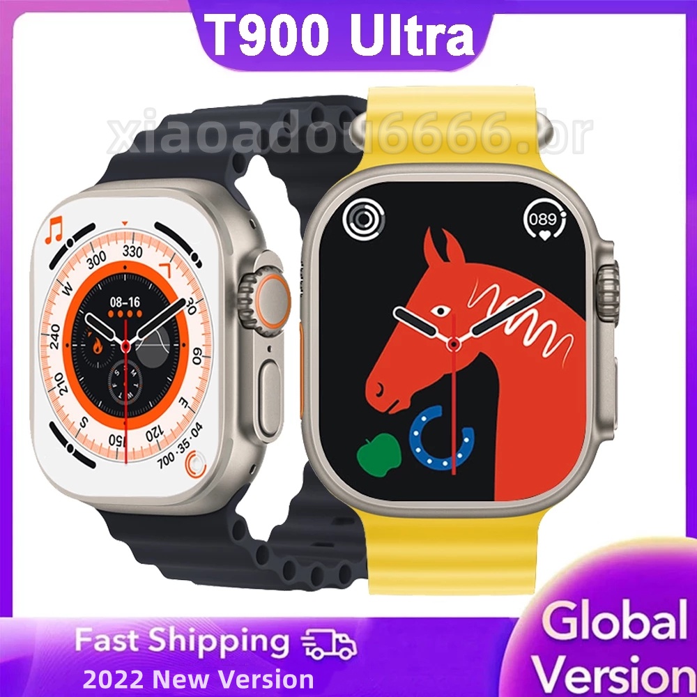 Đồng Hồ Thông Minh T900 Ultra Iwo Series 8 BT Hỗ Trợ Định Vị Gps Cho Điện Thoại Android Iphone PK i7 i8 Pro Max