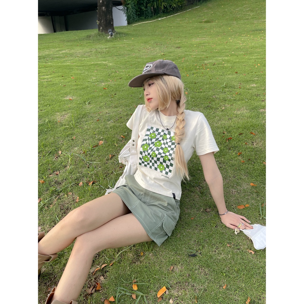 Áo Thun Nữ PRADIES Form Babytee "Floral"