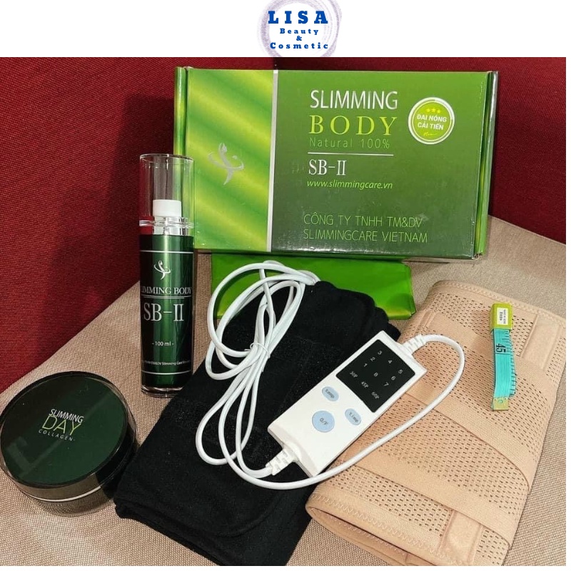 Đai Điện Quấn Nóng Slimming Care SB II, Phiên Bản Cải Tiến, Có Tính Năng Hẹn Giờ