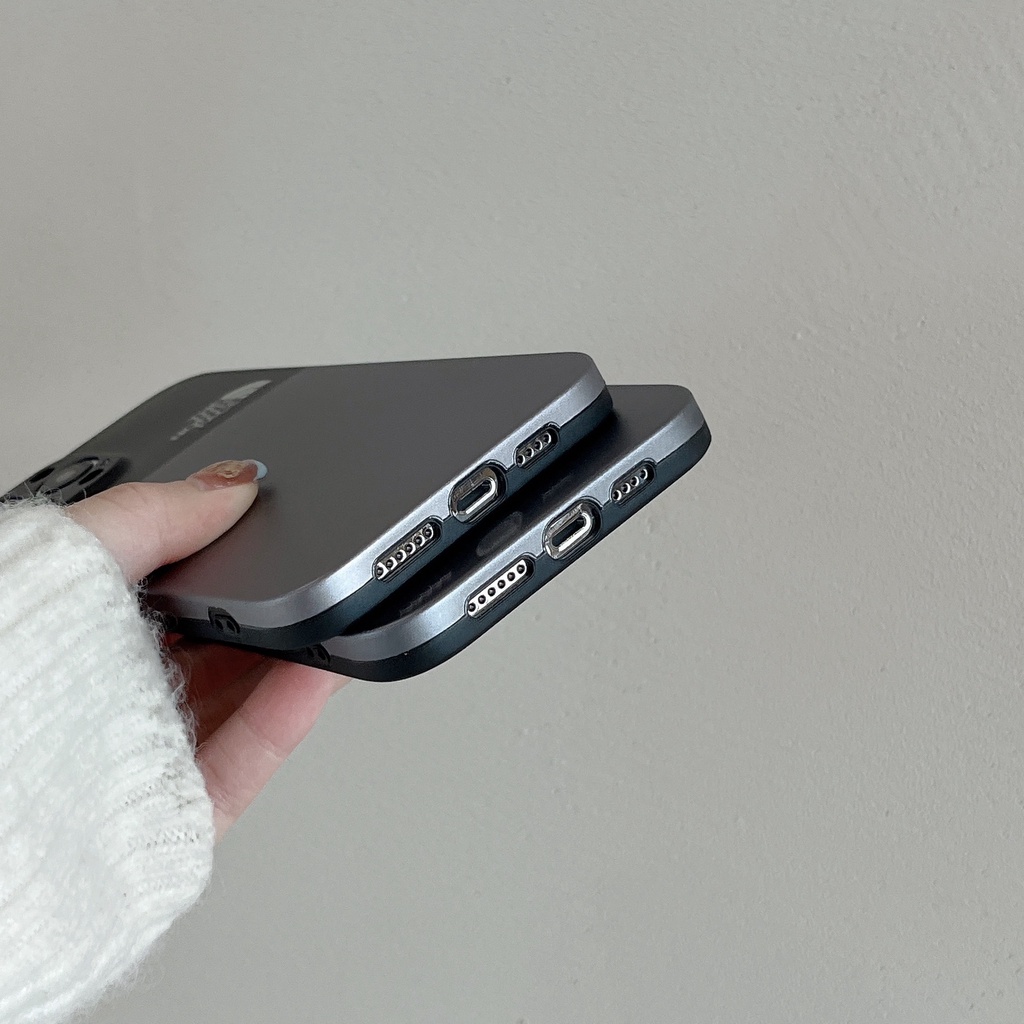 THE NORTH FACE Ốp Điện Thoại Mềm Họa Tiết Hoạt Hình Cho iPhone11 11promax iPhone12 12pro 12promax iPhone13 13pro 13promax iPhone14 14plus 14pro 14promax