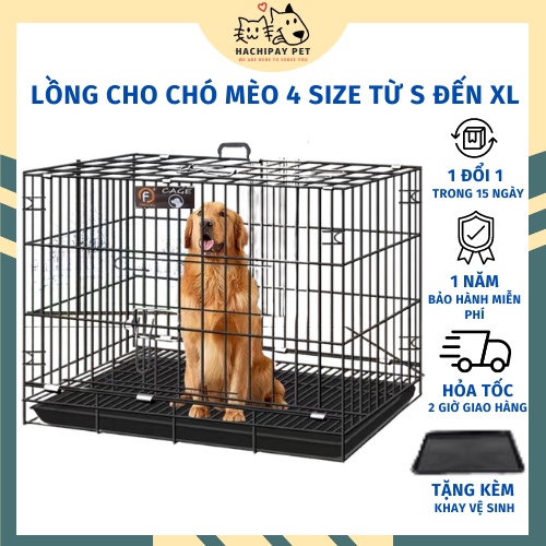 Chuồng chó, chuồng mèo sơn tĩnh điện F1 hàng Việt Nam cao cấp
