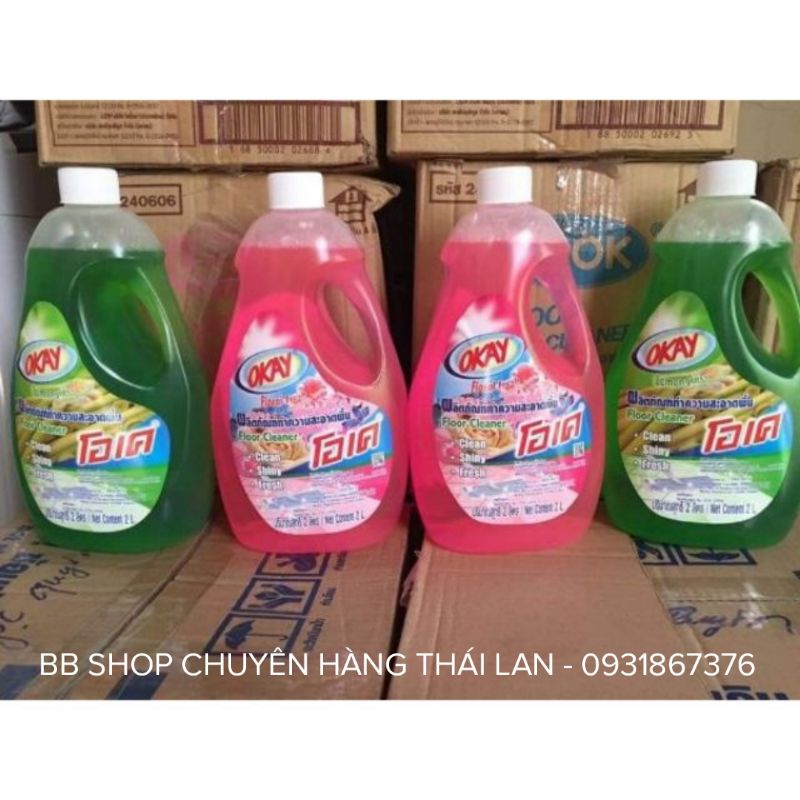 SGT Nước lau sàn Thái Lan Okay 2000ml