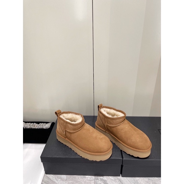 Giày mùa đông cho nữ lót lông ấm áp UGG thời trang cao cấp