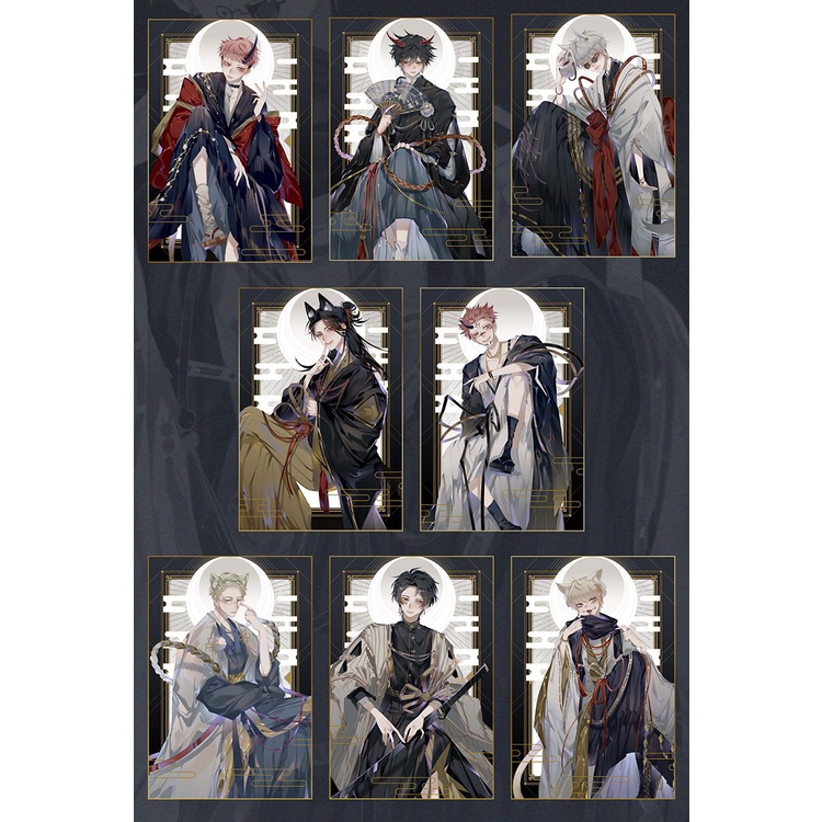 Thẻ nhựa, card pvc, vé hologram ver yêu quái Jujutsu Kaisen