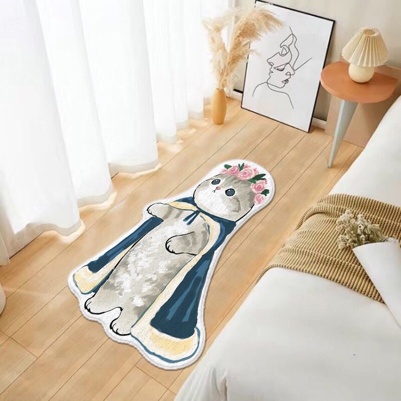 Thảm lông cừu decor