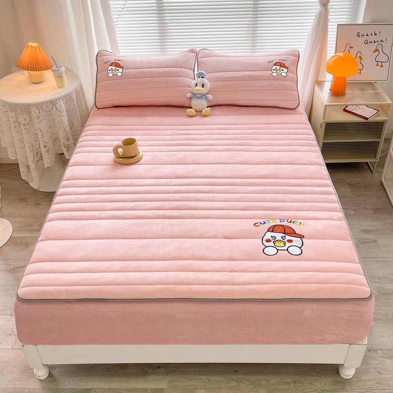 Thảm Ga gối Nỉ massage hoạ tiết Disney cao cấp