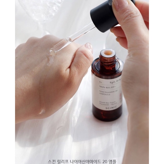 Tinh chất Skin Relief Niacinamide 20%/ Panthenol  30% Ampoule 30ml