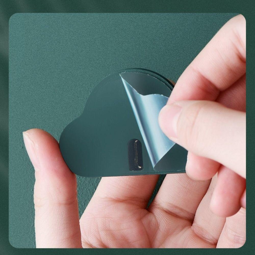 SUENIN Bộ 4 Móc Treo Quần Áo Gắn Tường Trang Trí