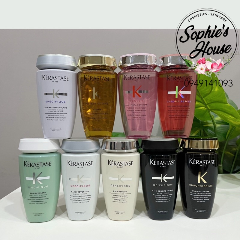 Dầu gội Kerastase các loại 250ml