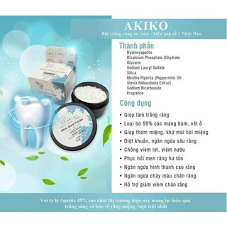 BỘT TRẮNG RĂNG AKIKO CỦA NHẬT