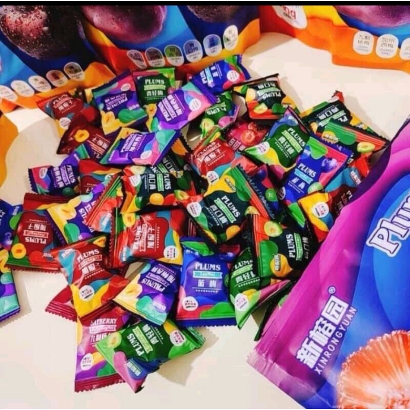 Ô mai vị chery/Việt quất