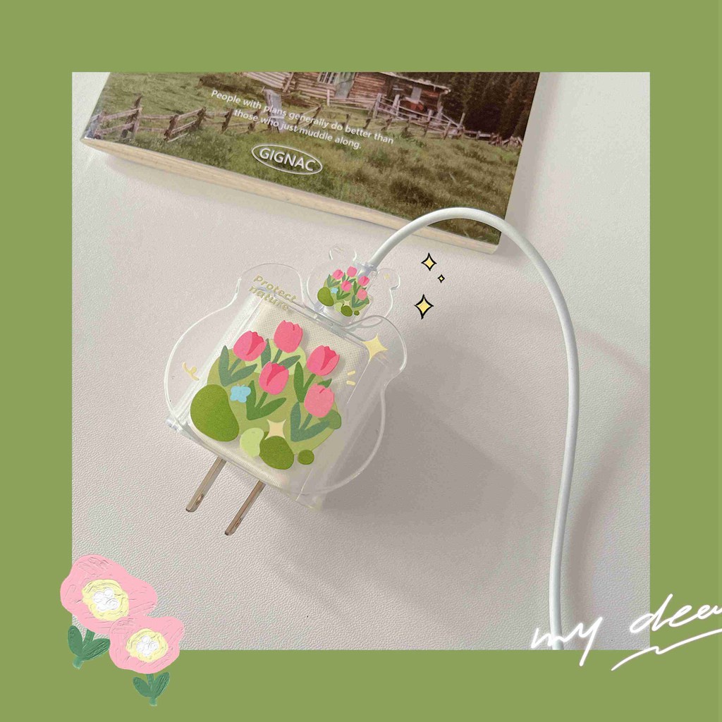 Bộ 2 Vỏ Bọc Bảo Vệ Hộp Sạc Tai Nghe iPhone 18W / 20W / Kuromi Cinnamoroll Melody Bằng TPU Mềm