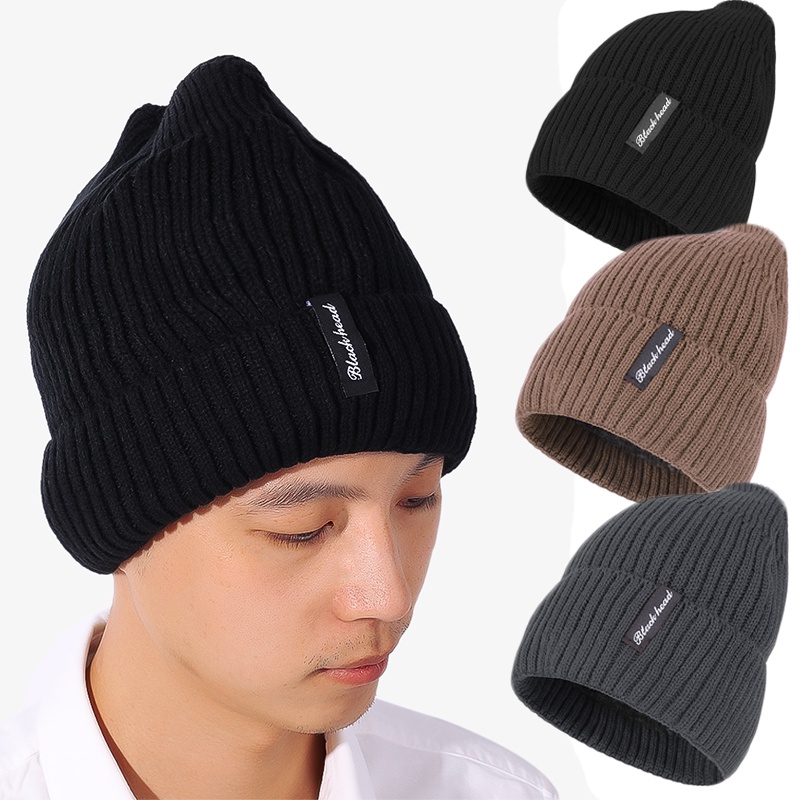 Mũ Len Nhung Mềm Mại Dày Dặn In Chữ Tiếng Anh Thời Trang