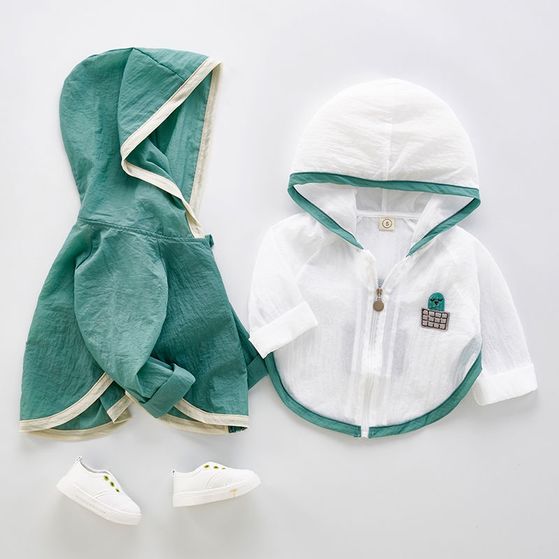 ♧Áo Sơ Mi Chống Nắng / Muỗi Phong Cách Nhật Bản Thời Trang Mùa Hè Mới Cho Bé