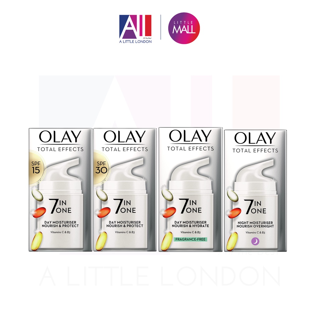[TOP 1 SHOPEE] Kem dưỡng Olay Total Effects 7 In One Anti Ageing Moisturiser 50ml (Bill Anh)
