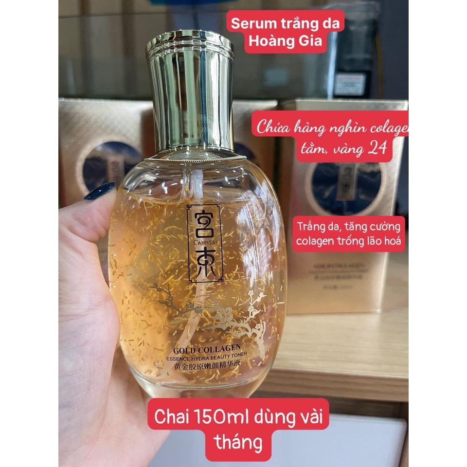 Serum Hoàng Gia Trắng Da Gold Collagen 24k