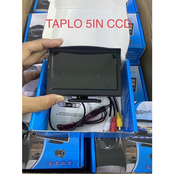 MÀN HÌNH CẶP LỀ TAPLO 5IN CCD SẮC NÉT