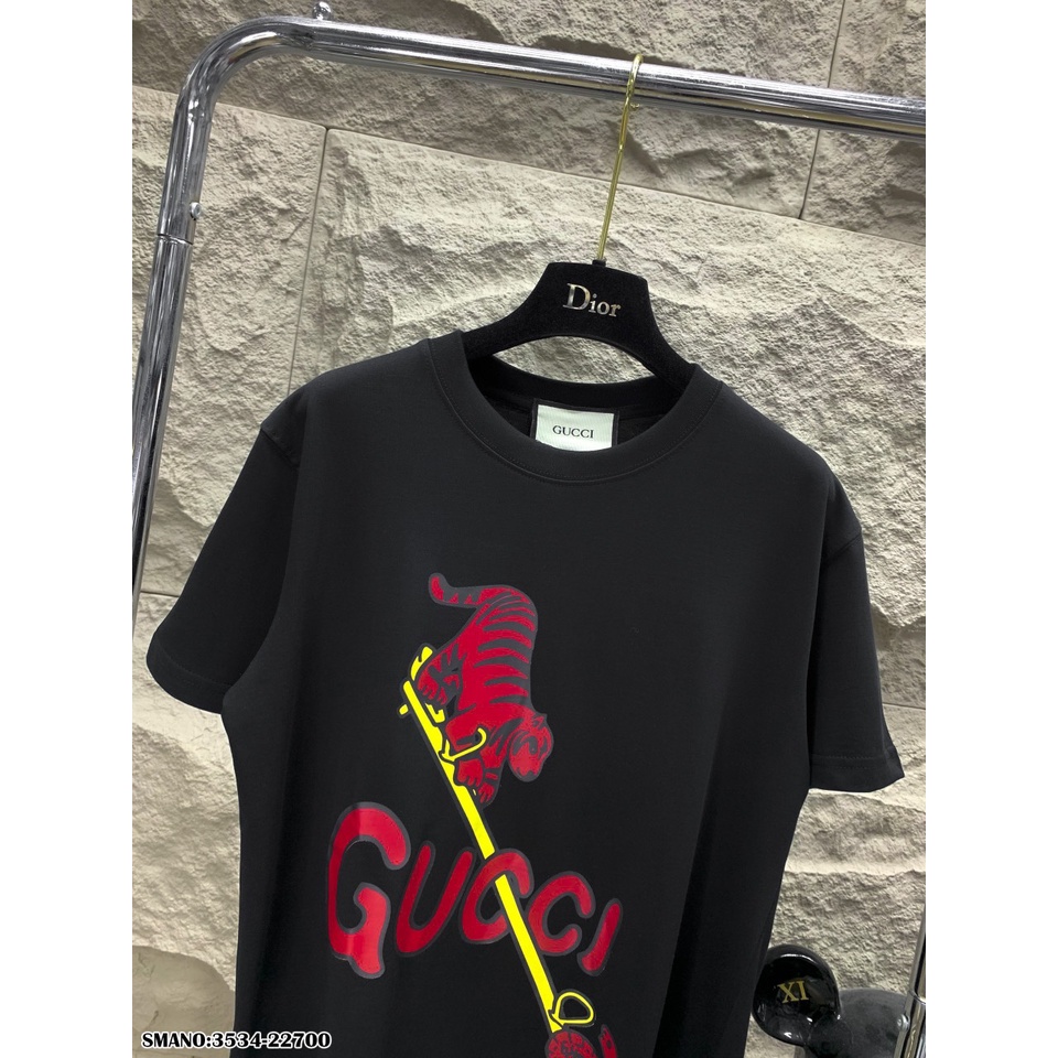 Áo Phông Nam In Hình Hổ,Rắn Cotton Lạnh - Áo Thun Nam GC Chữ Đỏ Cực Nét