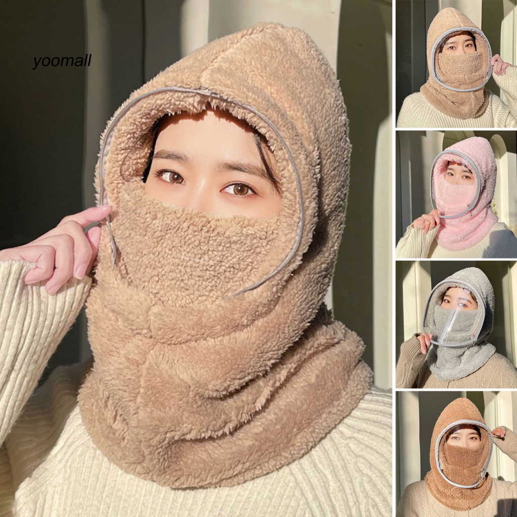 / Yo / Mũ Che Mặt Giữ Ấm Chống Sương Mù Bảo Vệ Tai Dùng Khi Đi Trượt Tuyết Mùa Đông