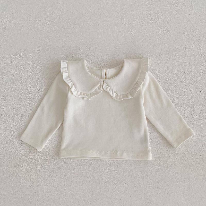 Áo Sơ Mi Cotton Tay Dài Màu Sắc Đơn Giản Thanh Lịch Cho Nữ