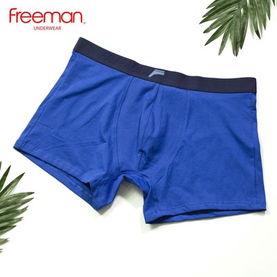 Combo 3 Quần lót đùi boxer nam Freeman chất liệu cotton thấm hút mồ hôi tốt BO506