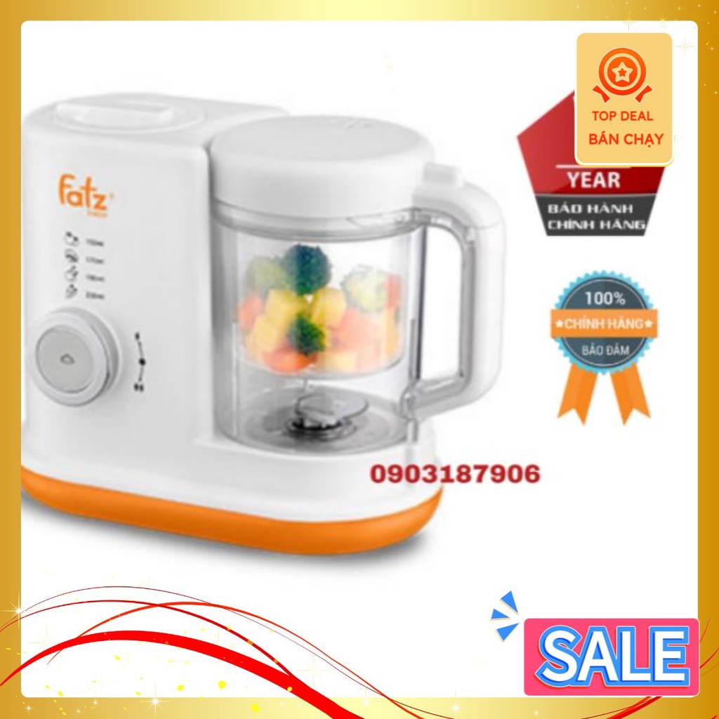 (Bh 12th chính hãng) MÁY XAY HẤP CHẾ BIẾN THỨC ĂN DẶM PRO2 FB9619SL