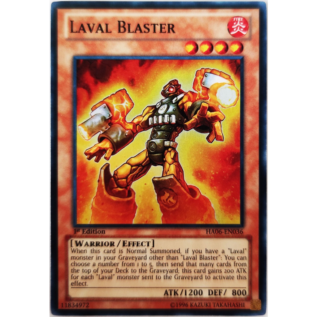 [Thẻ Yugioh] Laval Blaster |EN| Super Rare