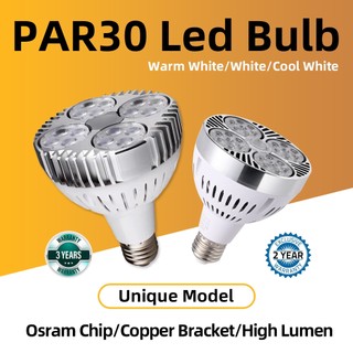 Bóng đèn led par30 35w 40w e27 theo dõi ánh sáng 3000k / 4000k / 6000k
