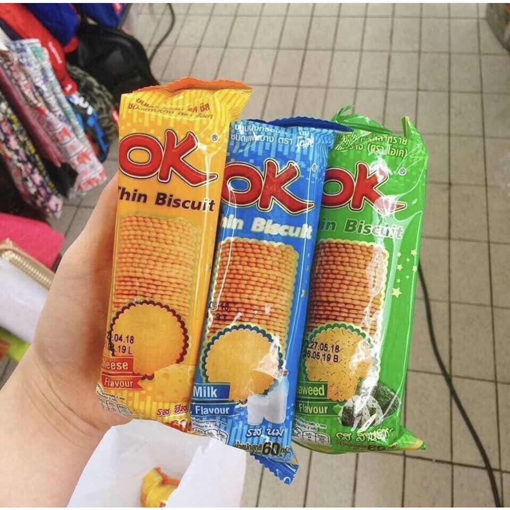 Bánh quy OK Đồng Tiền Thái Lan 360g