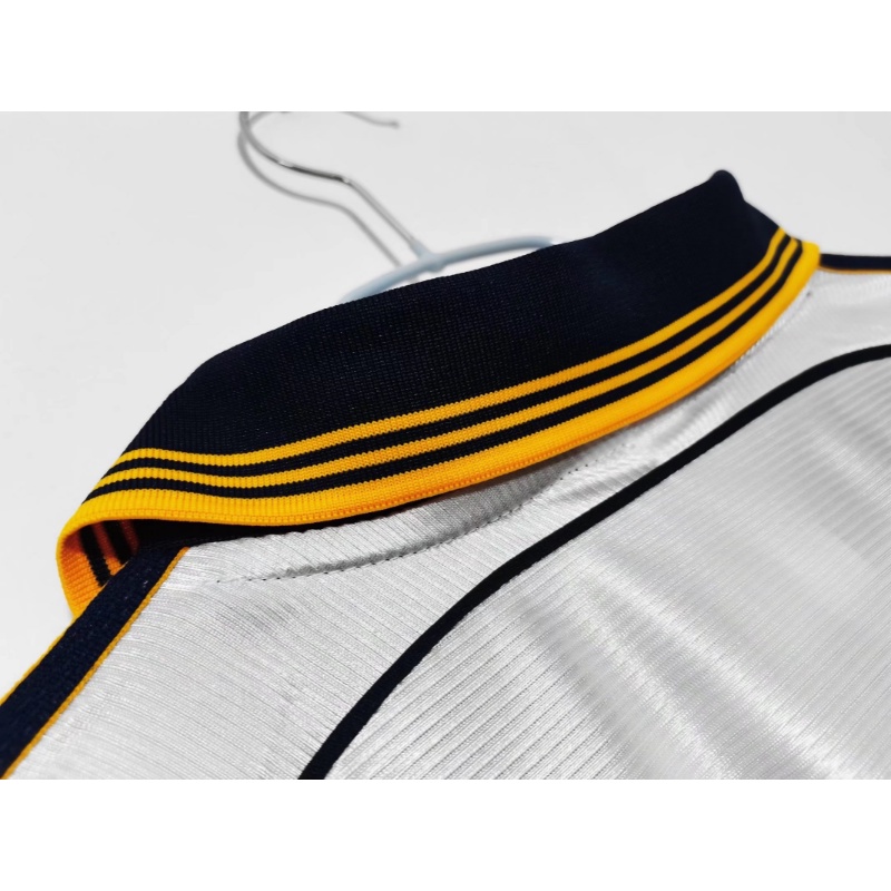 Áo Thun Thể Thao Tay Ngắn Đội Tuyển Real Madrid 1998 / 00 Phong Cách retro Cho Nam Size S-XXL