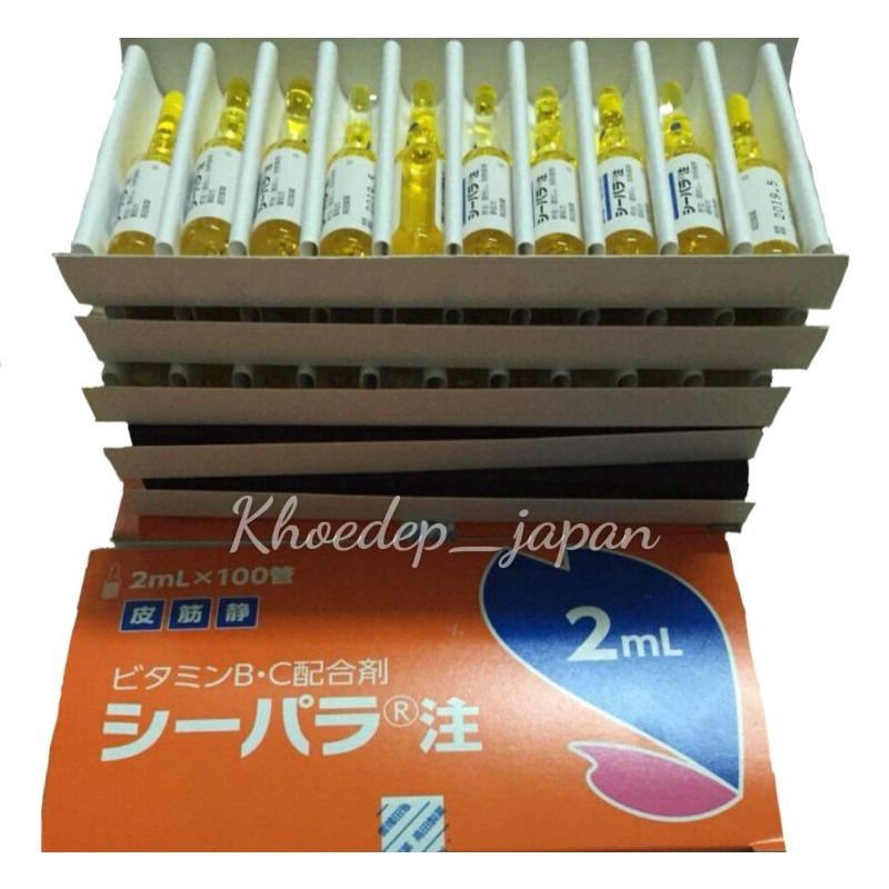 Tinh Chất VITAMIN B+C Trắng Da Bật Tông Mờ Nám Nhật Bản