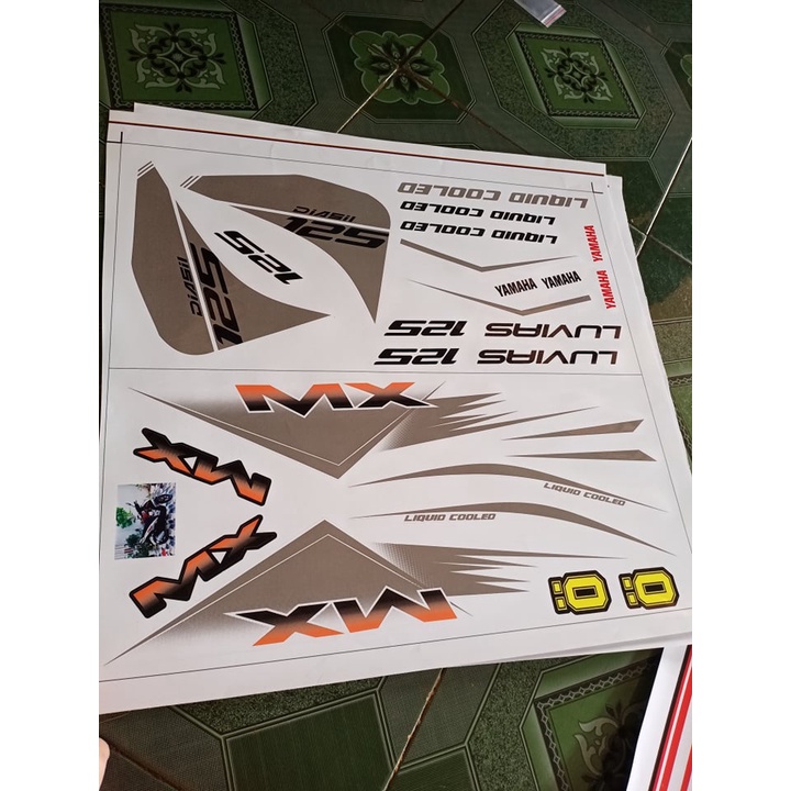 Tem rời luvias mx bạc trắng