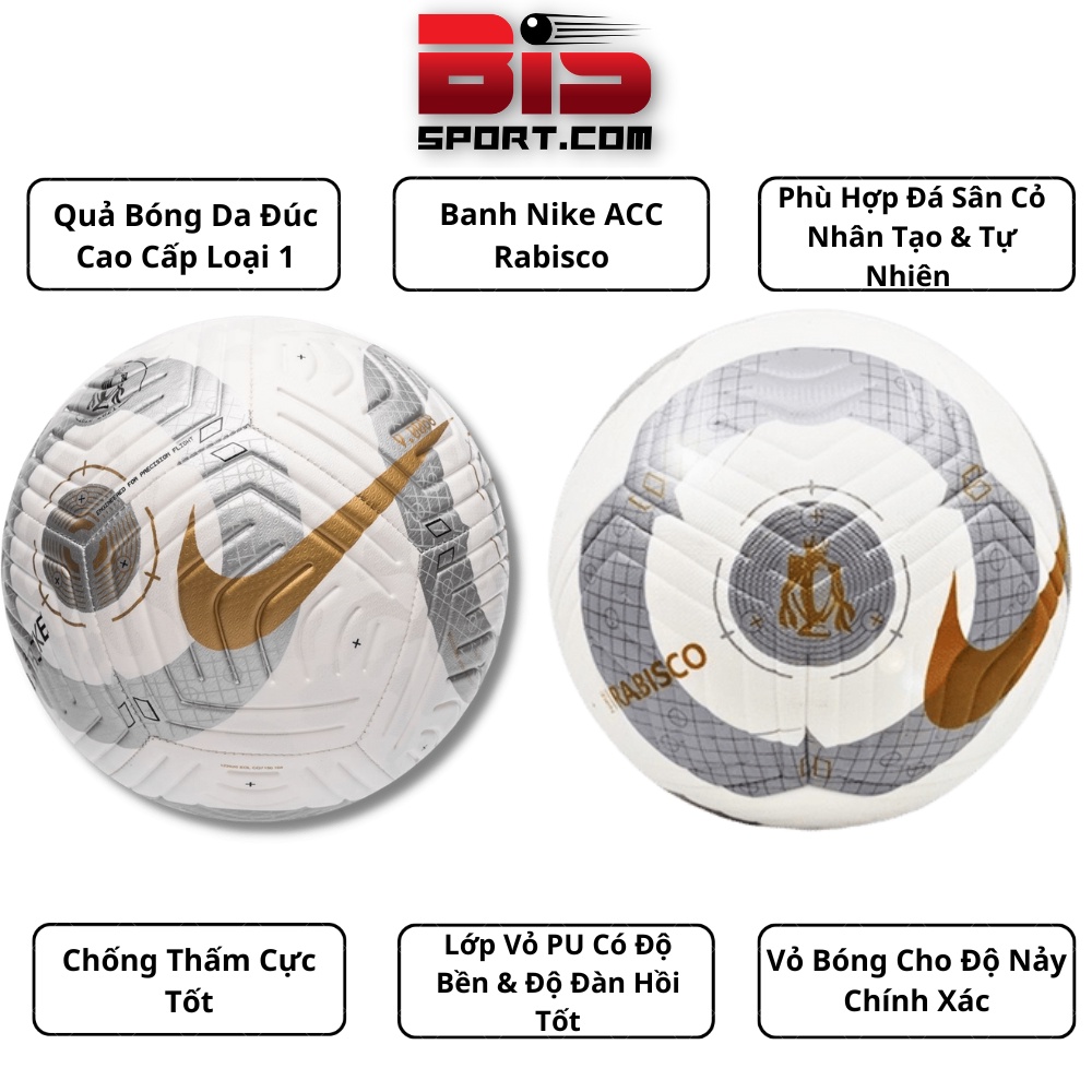 Bóng Da Bóng Đá 2022 Njk.e Flight Elite Ball - Size số 5 - Tặng Kim Bơm