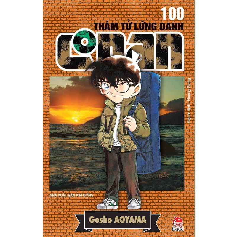 Thám tử lừng danh conan vol 100 (Bản thường) + poster (kèm ống nhựa)