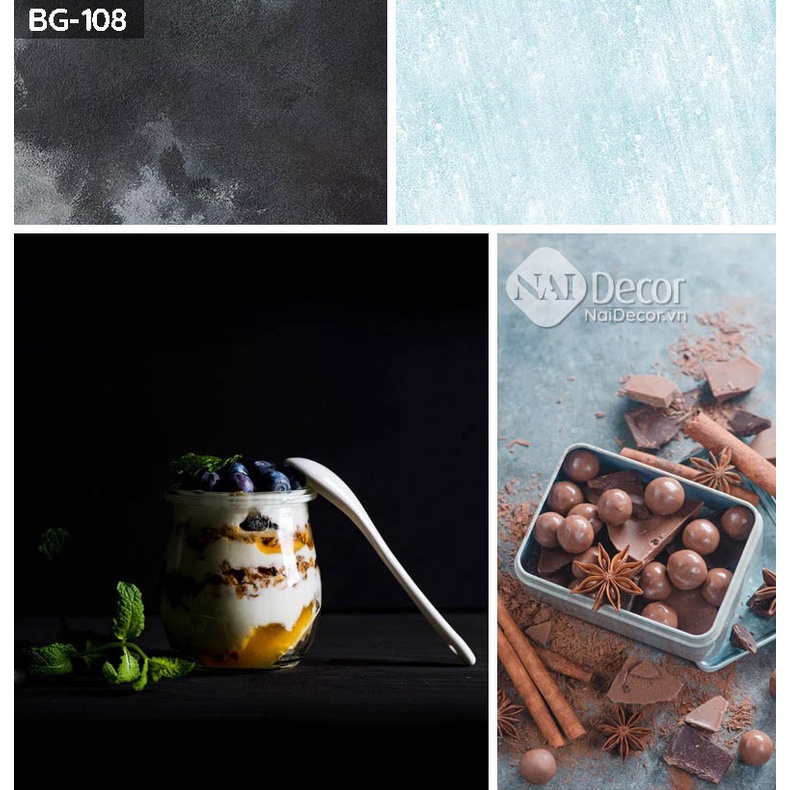Nền Xi Măng Chụp Ảnh Sản Phẩm (Nền 3D 2 Mặt) – BG-108