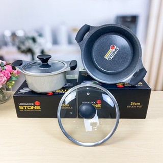 Nồi đá Stone cao cấp Lock&Lock chống dính 7 lớp