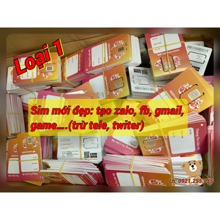 Sim vietnamobile giá rẻ 0đ nhận mã code otp tạo các tài khoản